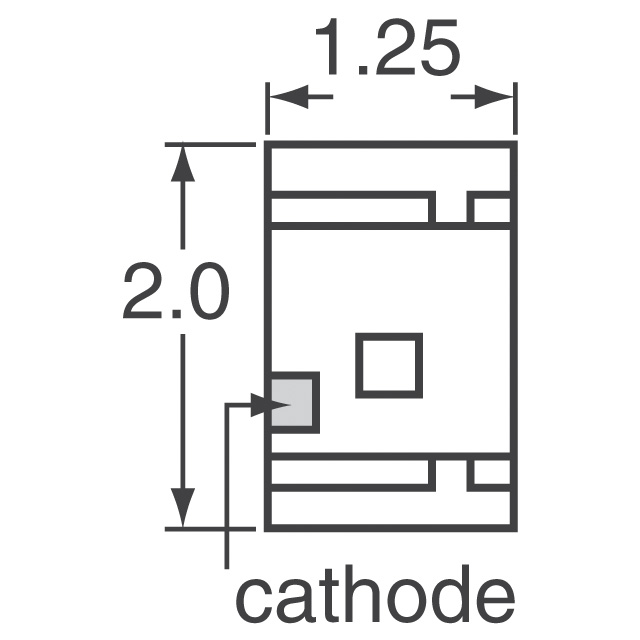 HSMY-C170 Broadcom Limited  Indication LED - Discrète